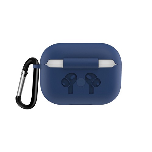 Cubierta de revestimiento de silicona TPU a prueba de golpes con llavero/con correa para Airpods 4 2024 - Imagen 3 de 10