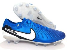 Nike Tiempo Legend 10 Elite FG Soar Blue White DV4328-400 Mens 6.5 / Womens 8