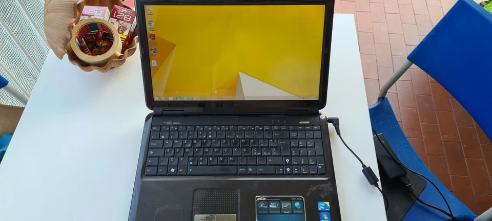 notebook laptop portatile pc computer ASUS X5DIJ 15,6" 4GB wifi webcam microfono - Immagine 3 di 4
