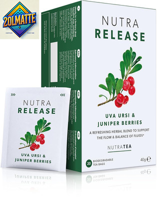 NUTRARELEASE - Kidney Tea | Bloated Stomach Tea   Includes Uva Ursi, Dandelion &