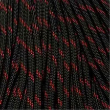 550 Paracord Thin Red Line 100 FT USA MADE & SELLER same day shipping