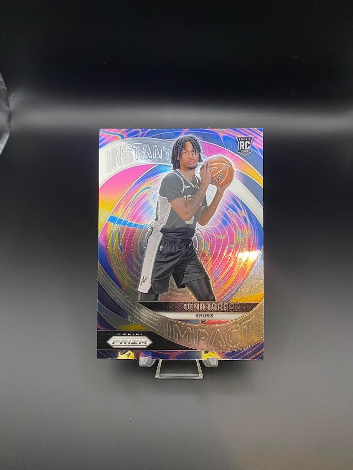 2024-25 Panini Prizm - Instant Impact Stephon Castle #4 (RC)