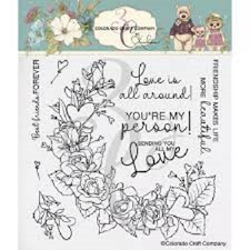 Colorado Craft Co ACRYLIC STAMPS - BEST FRIENDS FOREVER