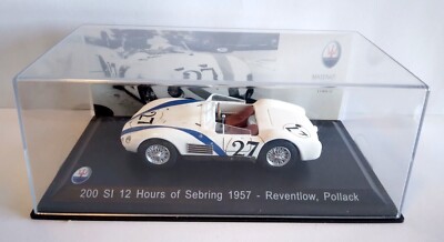 N 40) MASERATI 200 SI 12 Stunden Von Sebring 1957 Reventlow, Pollack - 1/43