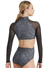 New Leotard MC LC Balera Mesh Dance Lyrical Jazz Gymnastics Cheer Girls Costume