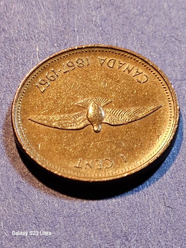 1867-1967 RARE Canadian Commemorative CENT, DDO/DDR ERRORS, Die Chip Errors. - Picture 18 of 24