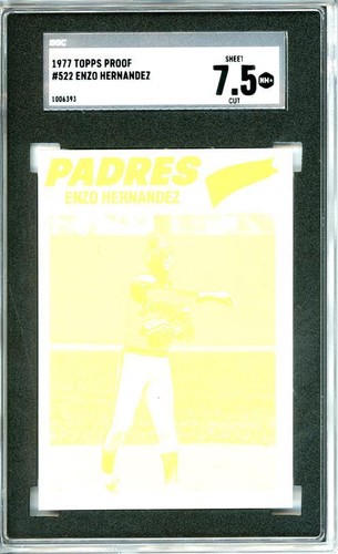 1977 Topps #522 Enzo Hernández 9 cartas prueba progresiva. 16a - Imagen 7 de 12