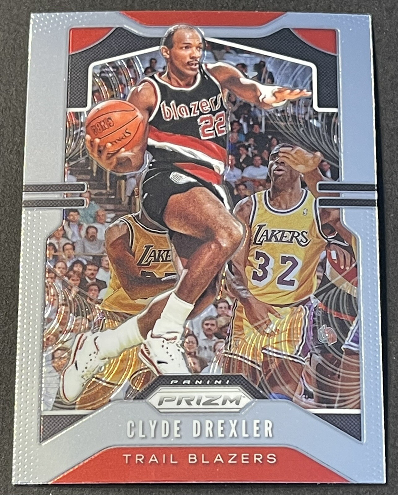 Clyde Drexler 2019-20 Panini Prizm #23 Base Card Portland Trail Blazers NBA  | eBay