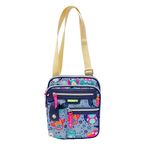 LilyZen By Lily Bloom Singing in the Rain Colorful Duffel 