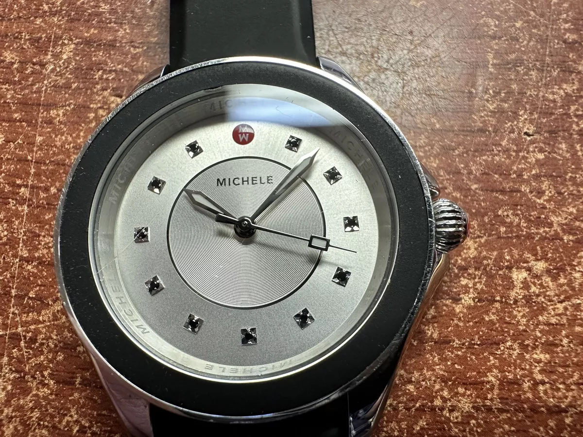 Michele watch hotsell black face