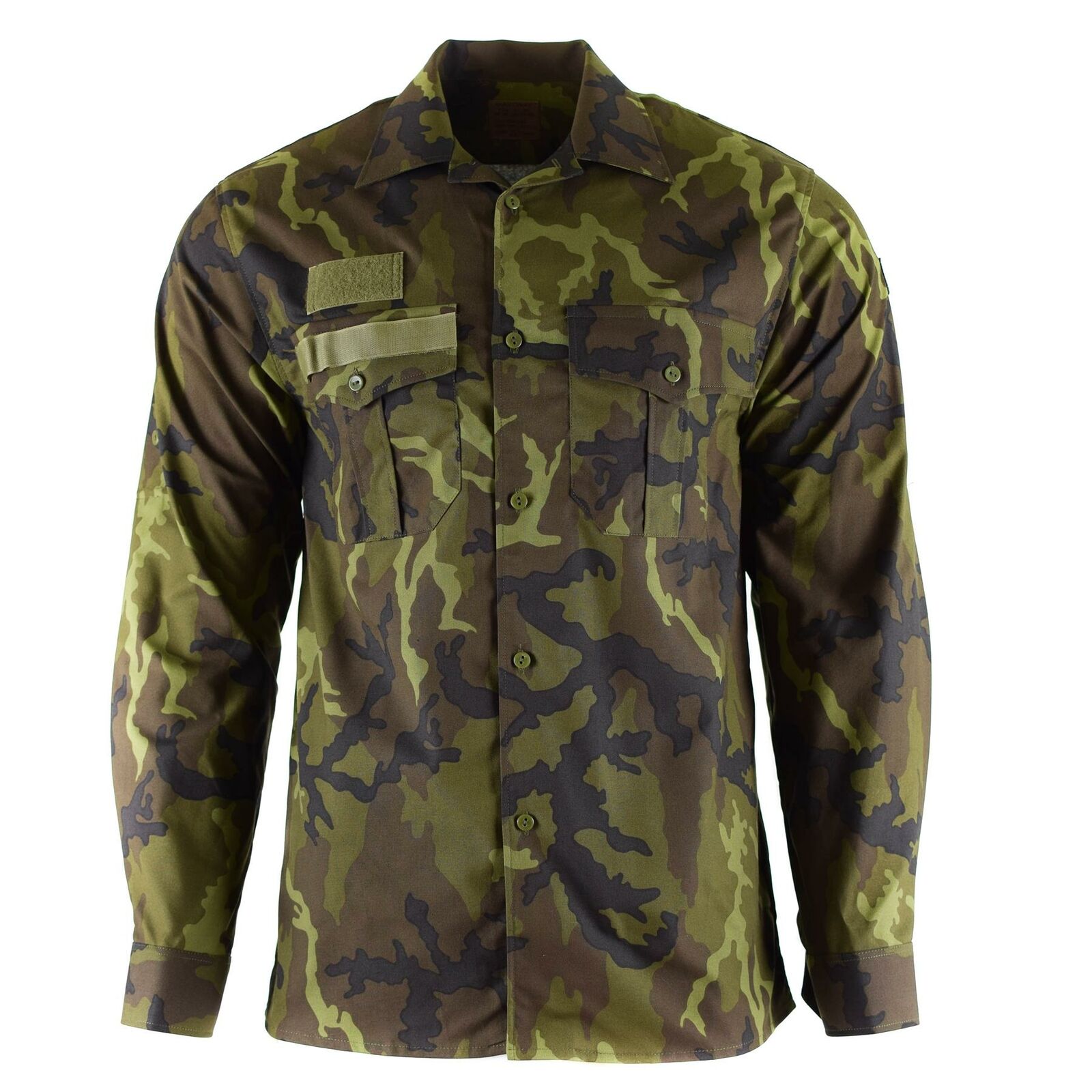 Genuine Czech army shirt Woodland camo vz 95 field uniform military surplus  NEW