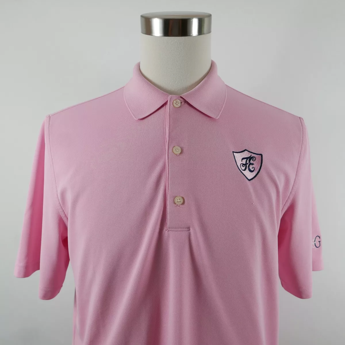 Pastel pink polo cheap