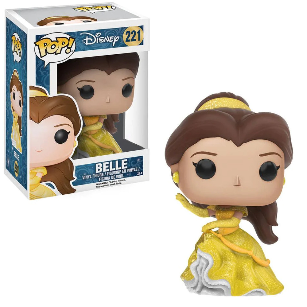 Funko POP! Disney Beauty and the Beast Belle Yellow Dress Gl