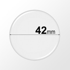 42mm Round Clear Epoxy Stickers - Self Adhesive Circle Resin Domes, Dots, Seals