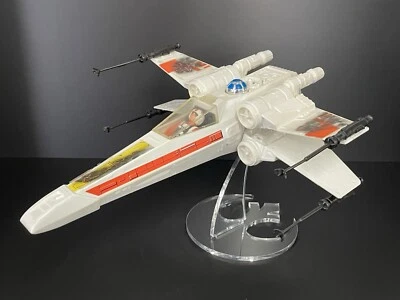 STAR WARS X-WING FIGHTER BESPOKE ACRYLIC DISPLAY STAND KENNER