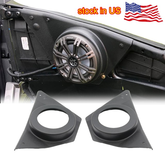 2pcs Door Speaker Pods Panels for 20152018 Polaris 1000 XP RZR 900 S