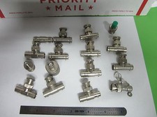 LOT 16 EA BNC T's ADAPTORS ETC FREQUENCY RF MICROWAVE BIN FI-V-70