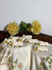 ??X8 Fruit Basquet Duncan Ceramic Table Placecard Holder Di Wild
