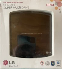 NEW LG GP10 Portable External Super Multi Drive 8X DVD+-RW CD-R PC Mac USB 2.0
