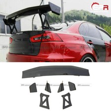 For Mitsubishi Evolution Evo 10 X Vsstyle Rear Trunk Wing Spoiler Carbon Fiber
