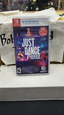 BRAND NEW SEALED JUST DANCE 2023 EDITION NINTENDO SWITCH VIDEO