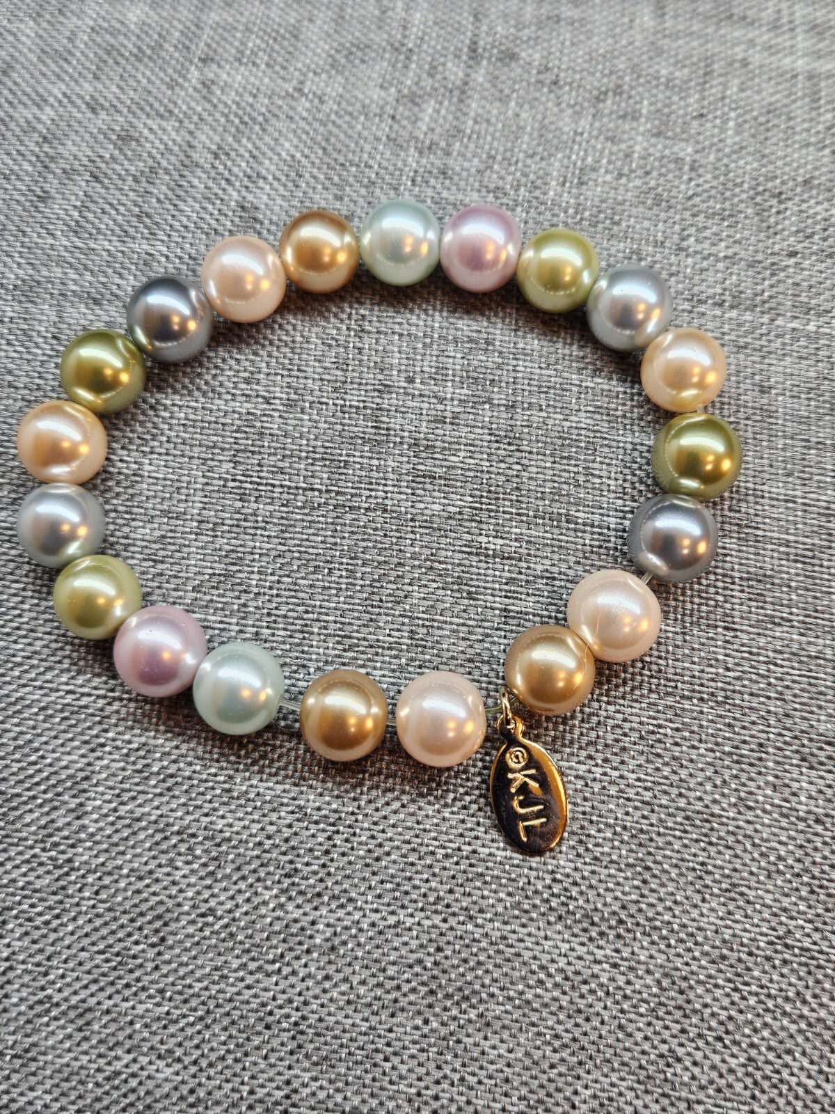 5 Multicolor Stretchable Beaded Bracelets, Free S… - image 5