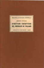 Strutture sintattiche del predicato in italiano - Annarita Puglielli [1970]