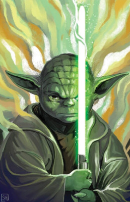 Star Wars: Yoda #1 - Stephanie Hans - Virgin Variant Exclusive - Marvel