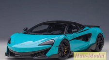 AUTOart 1:18 McLAREN 600LT Alloy Model Car Diecast Gifts Yellow/Blue/Orange/Red