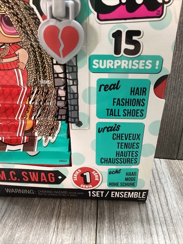 LOL Surprise JK M.C. Swag Mini OMG Fashion Doll 15 Surprises Series #1 NWT - Picture 2 of 16