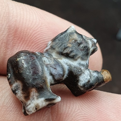 Jasper Amulet Bead Ancient Middle Eastern Animal Figurines - Picture 12 of 13