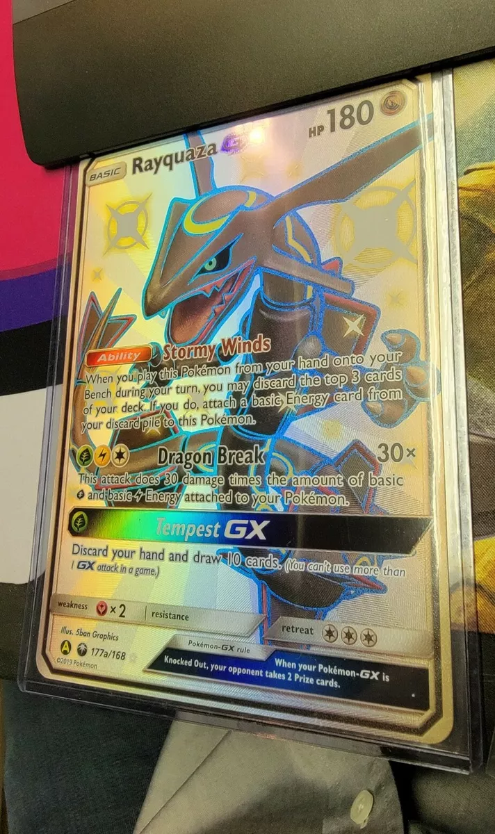 Rayquaza GX 177a/168 JUMBO OVERSIZED Full-Art Promo - Hidden Fates Premium  Powers Collection - Pokemon Singles » Pokemon English Promos - Collector's  Cache LLC