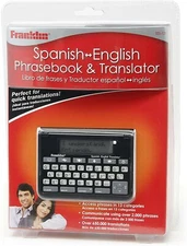 Franklin TES-121 English-Spanish Translator and Phrasebook