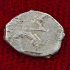 RUSSIA Tsar and Emperor PETER THE GREAT 1682-1725 Horseman Silver Coin Kopeika — photo 3