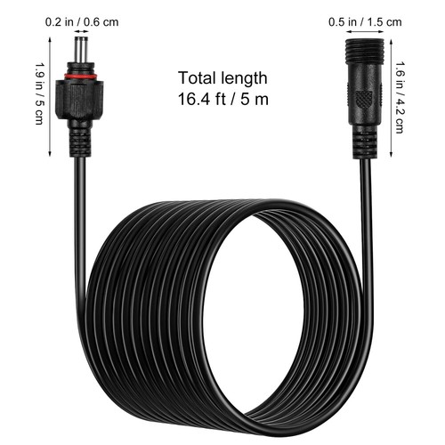 5 Meters Solar Cord Extender Water Pump Cable Monitoring Extension Power - 第 3/11 張圖片
