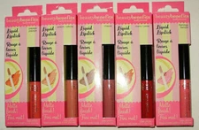 Lot of 5 BEAUTY BENEFITS Hollywood Liquid Lipsticks Different Colors Collection