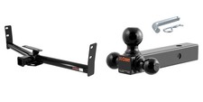 Curt Trailer Hitch 2in Receiver Class 3 W Multi-ball Mount Tow Package - 13591