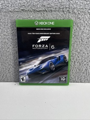 Forza Motorsport 6 Xbox One Complete In Box CIB Microsoft