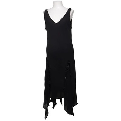 Jkara, Kleid, Größe: 42, Schwarz, Polyester, Einfarbig, Damen #yKe