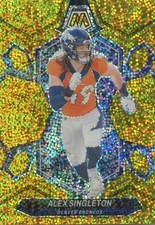 Alex Singleton 2024 Mosaic GOLD Sparkle SSP Denver Broncos 9/24