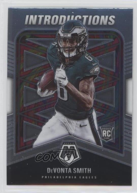 2021 Panini Mosaic Introductions DeVonta Smith #I-6 Rookie RC 0o6v