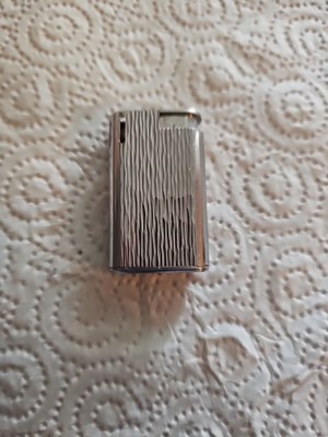 Hadson Mini Vintage Feuerzeug 1970 Silberfarbig Alt Feuerzeug Accendino Gut