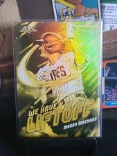 2021 Topps Fire Manny Machado Gold Minted We Have Liftoff Padres  🔥
