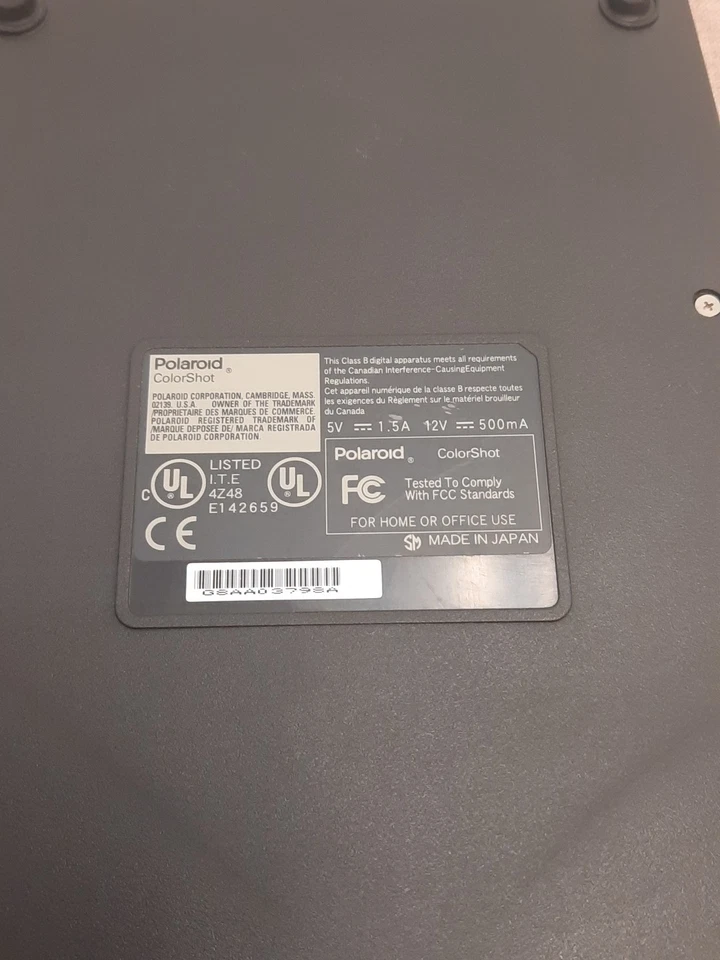 Polaroid COLORSHOT Digital Color Led Printer 4PPM Print Speed No Power Cord - Image 4 of 4