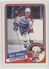 1984-85 O-Pee-Chee Scott Stevens #206 HOF pb9