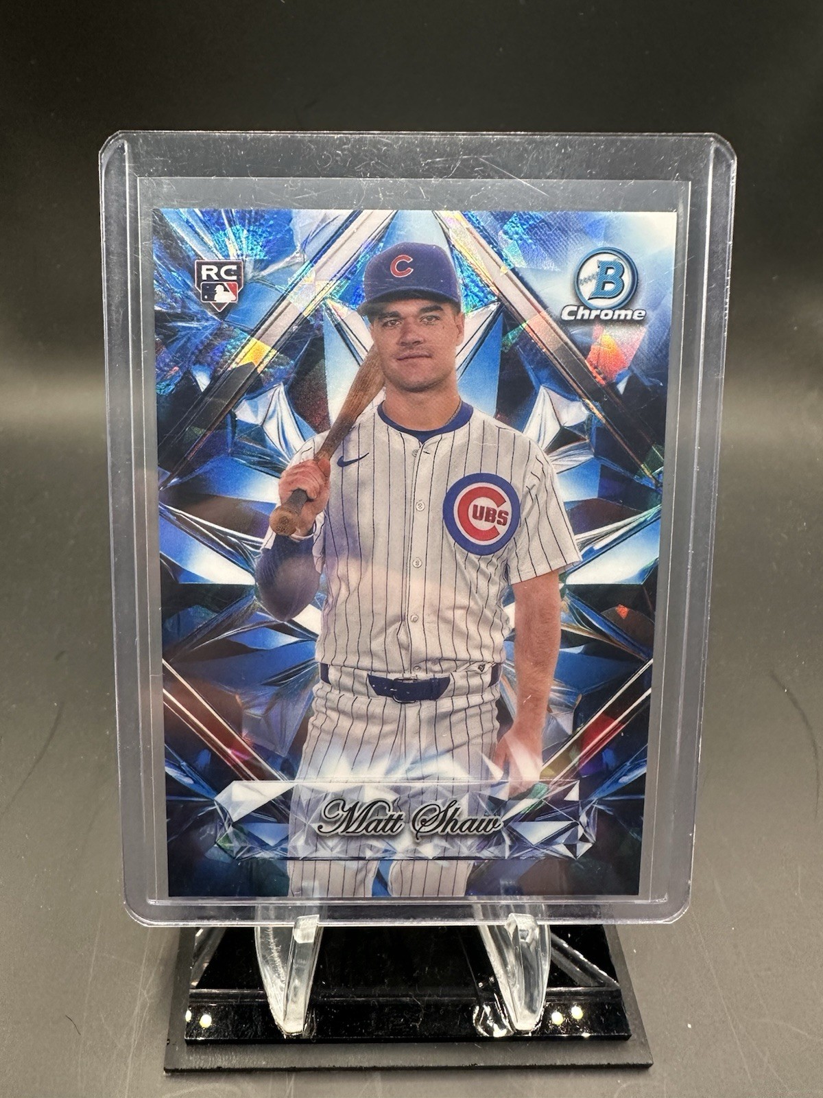 2025 Bowman Chrome Sapphire Selections Matt Shaw Case Hit SP! Clean!