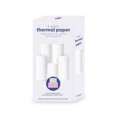 Core Innovations Thermal Printer Paper Sticker Bundle, 3 Small, White