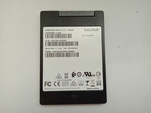 SanDisk X400 SD8SB8U-128G 128GB 2,5" Solid State Drive SATA SSD