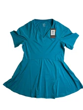 Tommie Copper Shirt XL Womens V Line Shoulder A Line Compression Centric Support