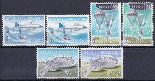 Belgium, 1960, COB 1133/8: €22, Parachuting, MNH